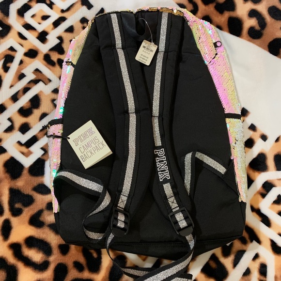 Victoria’s Secret PINK BLING sequins flip 🎒 - Picture 2 of 3